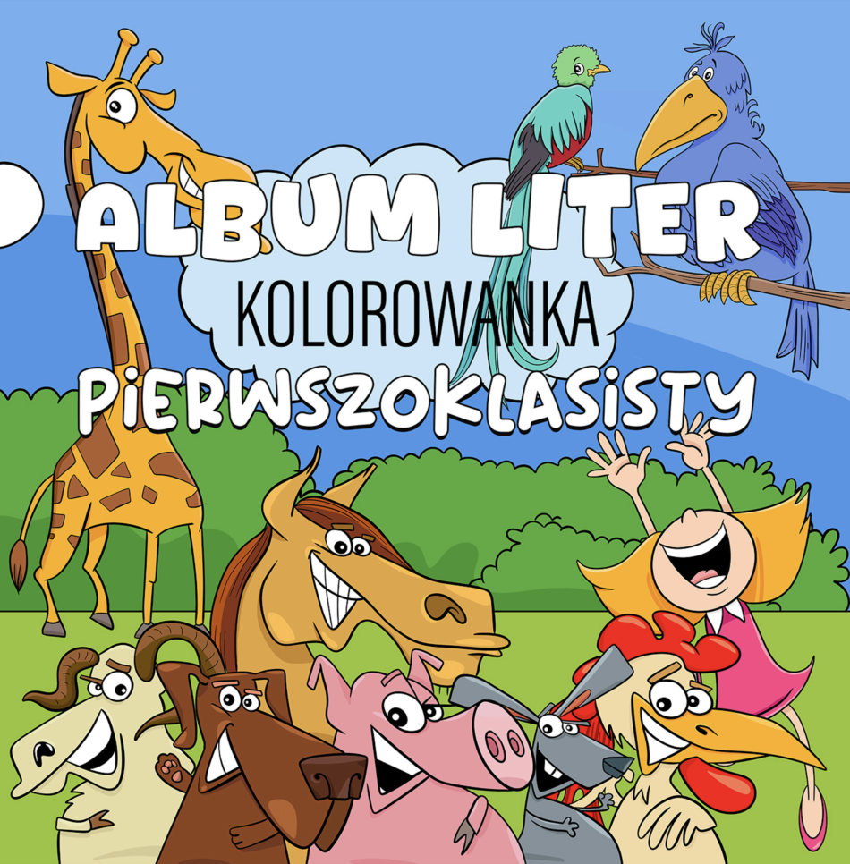 kolorowanka album liter